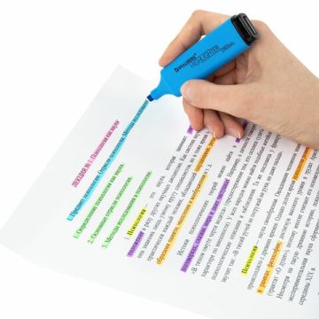 Текстмаркеры НАБОР 6шт 1-5мм ассорти Original Neon BRAUBERG 1/12/108 (Клиент)