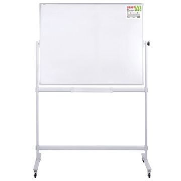 Доска магнитно-маркерная 90х120см на стенде 2-сторон STAFF 1/1 (Клиент)