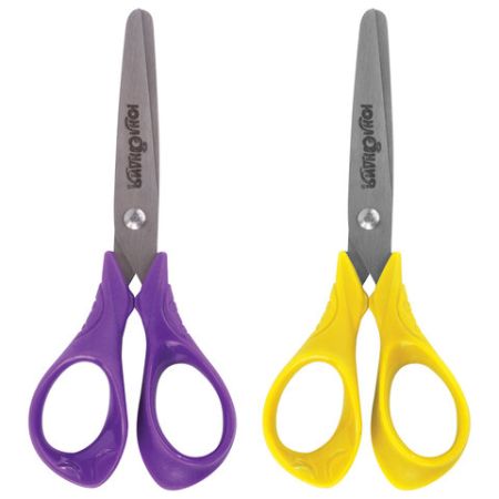 Ножницы 130мм метал европодвес Котик Мяу Юнландия  1/24