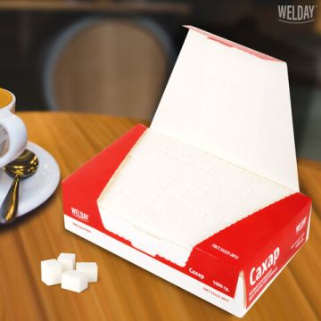 Продукты, Сахар-рафинад 1кг WELDAY 1/15 (Клиент)