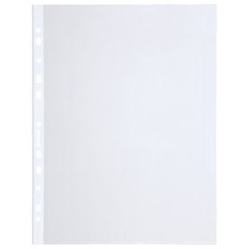 Перфофайлы А4 40мкм гладкие 100шт BRAUBERG STANDARD 1/30