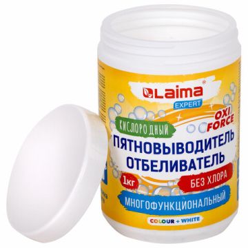 Отбеливатель-пятновыводитель кислородный 1кг LAIMA EXPERT 1/4  (Клиент)