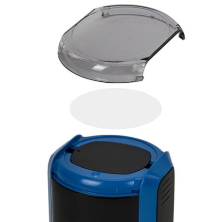 Оснастка для печатей оттиск D=42мм синий TRODAT 4642 PRINTY 4.0 корпус синий крышка подушка (клиент)