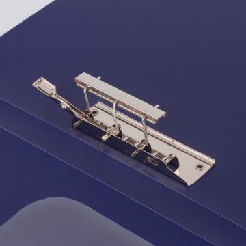 Папка с бок мет прижимом и внутр карм BRAUBERG 