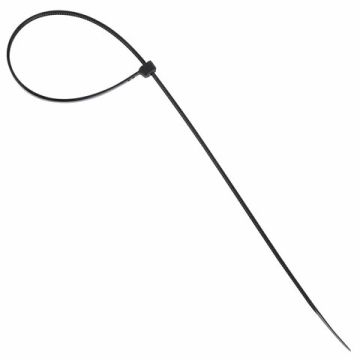 Хомуты (стяжки), нейлоновые, 4 мм х 300 мм, комплект 100 шт., PROCONNECT, черные 57-0301  (Клиент)