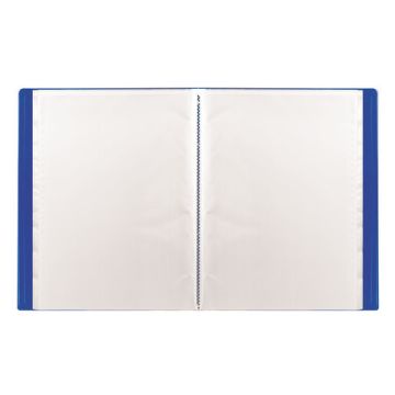 Папка  30 вклад. STAFF синяя 0,5мм 1/5/15