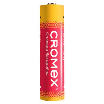 Элемент питания КРОМЕКС/CROMEX АА (LR6, 15А) 10+1шт солевые 1/10 (Клиент)