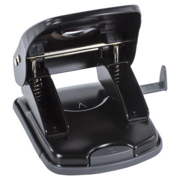 Дырокол на 35листов металлический большой ассорти синий/черный Partner Brauberg 1/2 (Клиент)