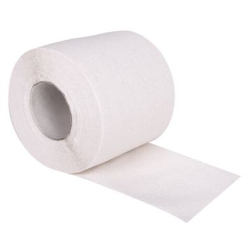 Туалетная бумага быт белая 51м 1-слойная Мягкий Рулончик 1/48 (Клиент)