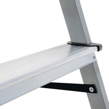 Стремянка 6 ступеней сталь/алюминий до 150кг НОВАЯ ВЫСОТА 1/1 (Клиент)