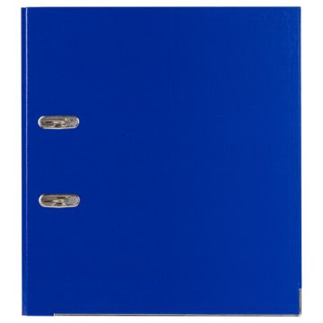 Папка-регистратор А4 50мм BRAUBERG, прочная, с уголком,синяя, с покрытием из полипропилен