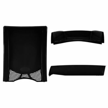 Лоток горизонтальный для бумаг 330х260х60мм черный STAFF Profit 1/20 (клиент)