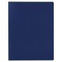 Папка  40 вклад. STAFF, синяя, 0,5мм, 225700
