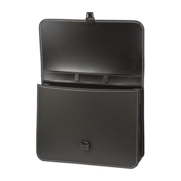 Портфель пласт. BRAUBERG котракт А4 370*280*120 мм, 2 отделения, черный 1/15 (клиент)