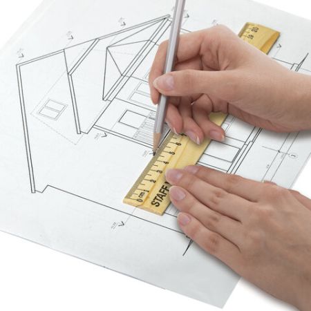 Линейка 20см деревянная STAFF 1/72