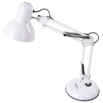 Светильник настольный SONNEN TL-005 на подставке цоколь E27 белый 1/12 (Клиент)