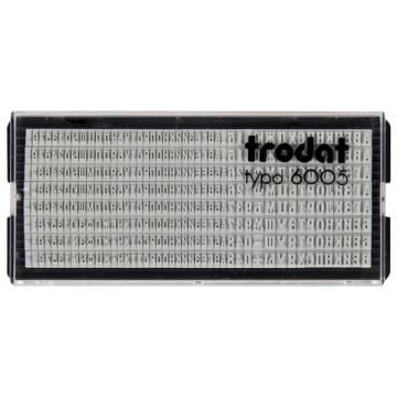 Датер самонаборный 2 строки+дата оттиск 41х24 мм сине-красный TRODAT 1/10(Клиент)