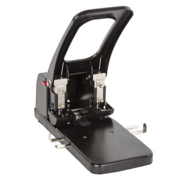 Дырокол на 100листов металлический мощный черный Heavy duty Brauberg 1/6 (Клиент)