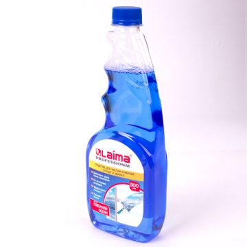 Средство для мытья стекол и зеркал 500мл сменный блок Свежий озон LAIMA Professional 1/12