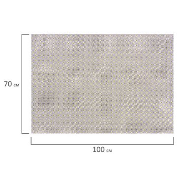 Бумага упаковочная 70х100см ЗОЛОТАЯ СКАЗКА Golden Pattern ассорти 1/50