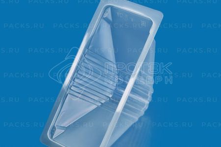 Лоток под запайку 179х80х89 прозрачный ПП для сэндвичей Протэк390/390  