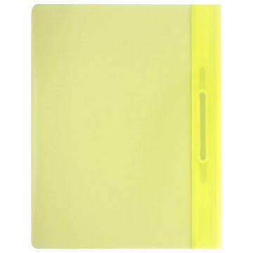 Папка скоросшиватель с прозр верхн лист ERICH KRAUSE А4 120/140 мкм перфор неон 1/20/240 (Клиент)