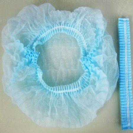 Шапочка Шарлотта голубая  Unite 100/1000