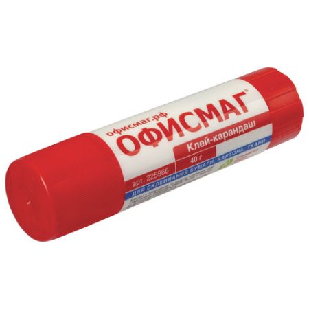 Клей-карандаш 40г ОФИСМАГ 1/12/288 (Клиент)