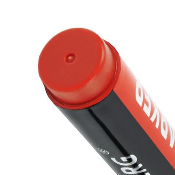 Маркер перманентный ULTRA MARKER, КРАСНЫЙ, 3,5 мм, с клипом, BRAUBERG 1/12 (Клиент)