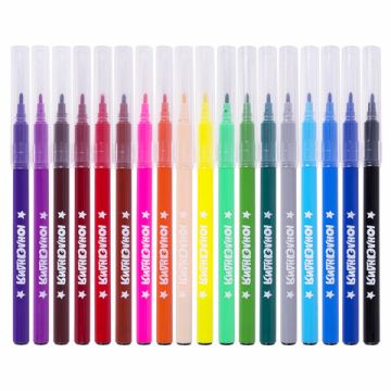 Фломастеры 18цв вентилируемый колпачок ЮНЛАНДИЯ КЛАССНЫЕ 1/12/144