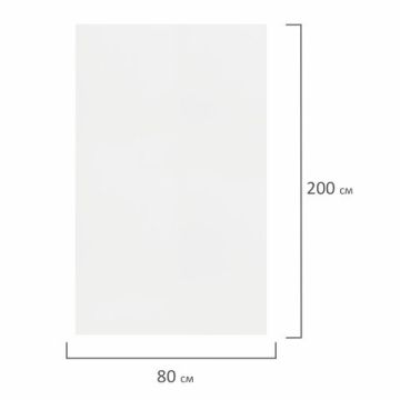 Простыня бел. рул. с перфорацией 100шт 80х200см, спанбонд 12 г/м2, LAIMA UNIVERSAL 1/6 (клиент)