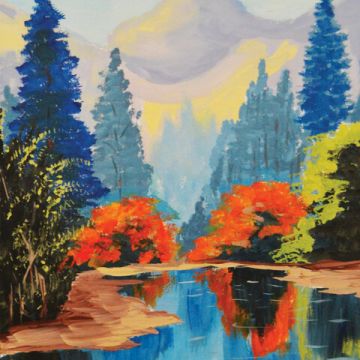 Гуашь 06цв 20мл ЮНЛАНДИЯ Юный Волшебник 1/24