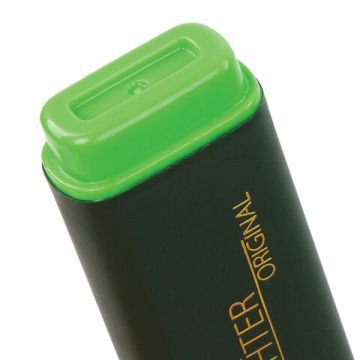 Текстмаркер зеленый 1-5мм скошенный наконечник BRAUBERG Original 1/12